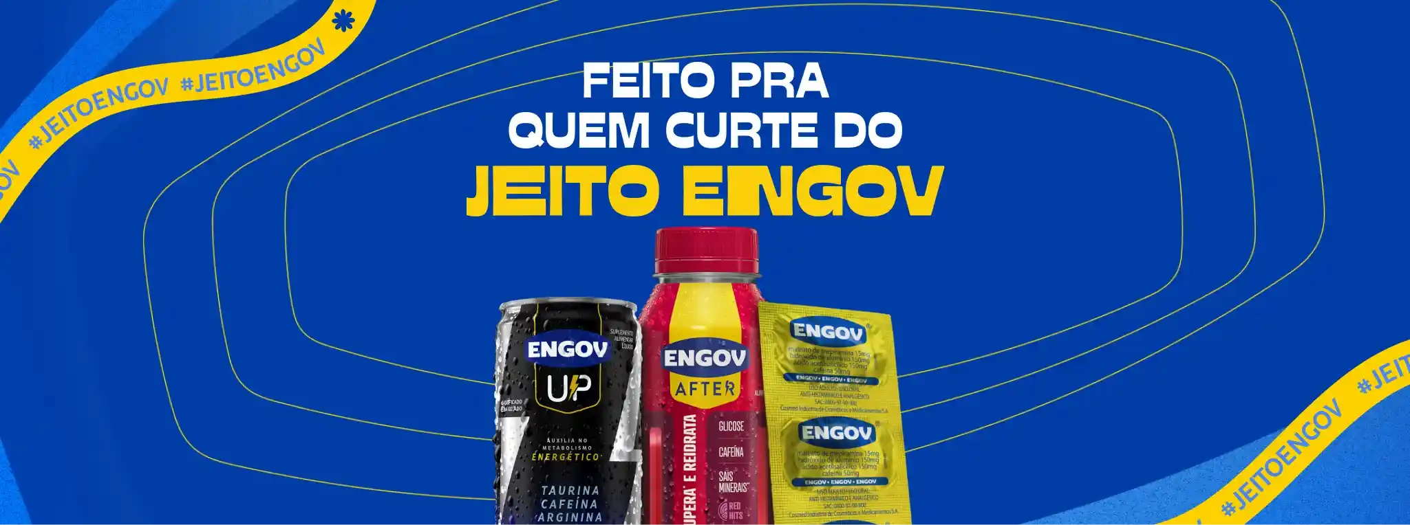 Imagem do topo da página com o slogan 'Engov dá uma mãozinha'.