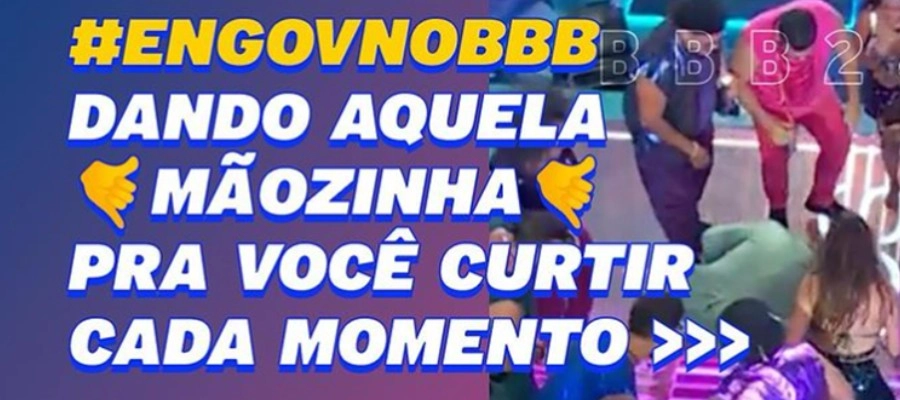 Imagem do post Engov no BBB 24: festa com curtição garantida e mais energia!