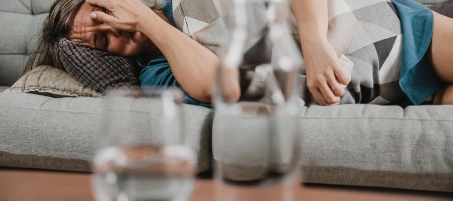 dor de cabeça ressaca